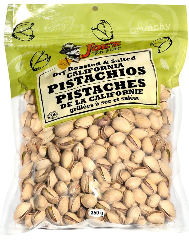 Pistaches naturelles de Californie salées et grillées à sec Voyages savoureux de Joe
